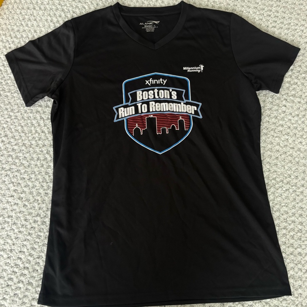 Black Boston's Run to Remember T-Shirt